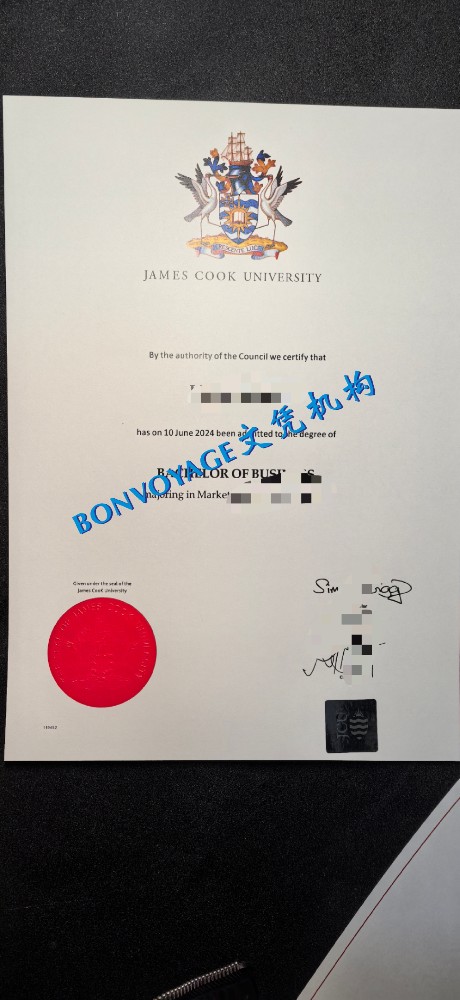 新加坡詹姆斯库克大学毕业证书原件复刻/JCU新加坡詹姆斯库克大学毕业证图片