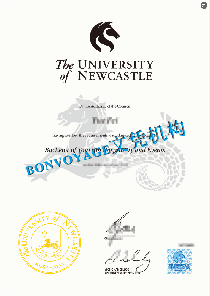 澳大利亚纽卡斯尔大学（University of Newcastle, Australia）毕业证成绩单电子版的详细解析