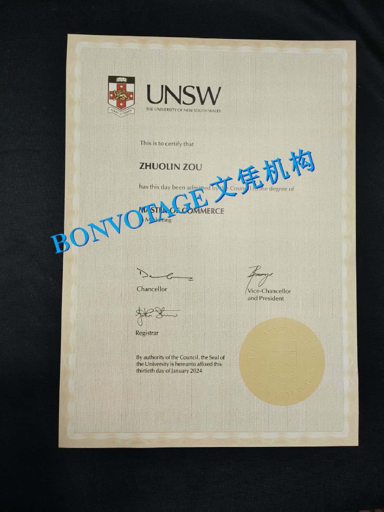 新南威尔士大学（UNSW）毕业证书权威解析：全球竞争力、工艺细节与职业前景全指南/新南威尔士大学毕业证样品